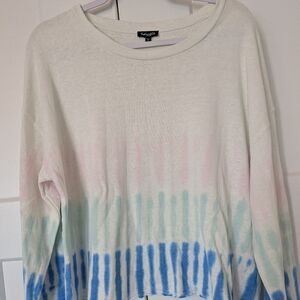 Splendid Oversized Tie Dye Sweatshirt SZ L